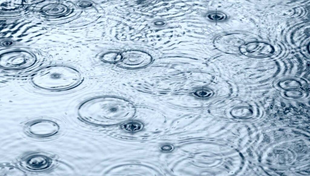 Walk through a downpour without getting wet